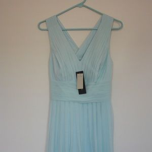 NWT Ann Taylor Silk Georgette Pleat Tank Dress (Size 2)